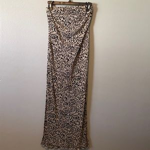 Strapless dress. Only worn once.